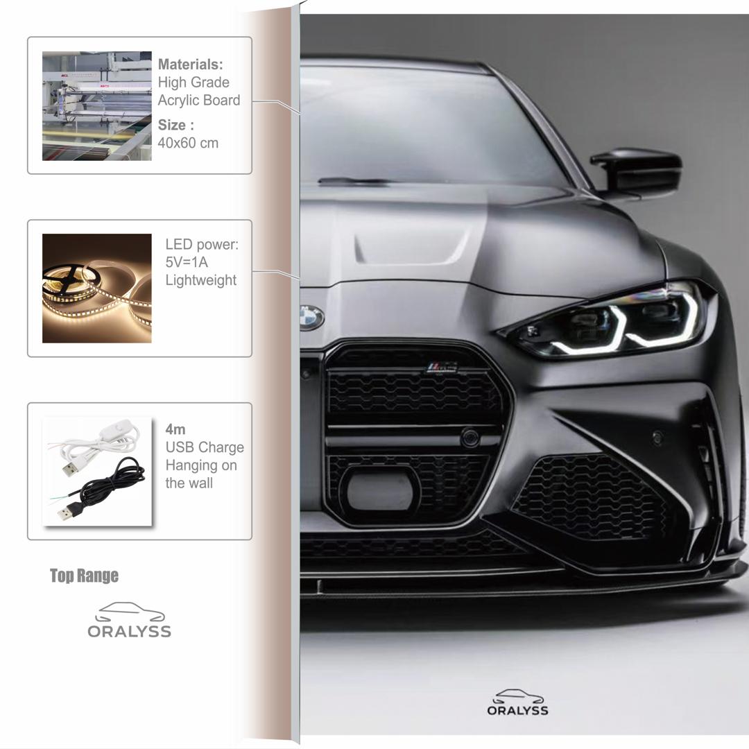 Cadre LED BMW M4 Competition